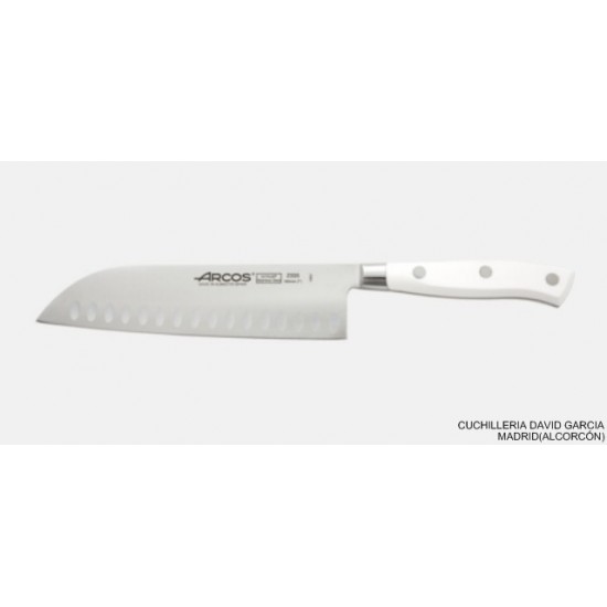 Cuchillo cocinero Santoku Arcos Edición Blanche Cuchillo cocinero Santoku Arcos Edición Blanche